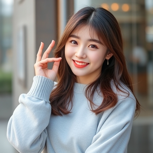 cute korea girl