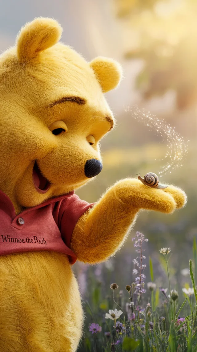 Winnie the Pooh Snail AI Art: Ideogram’s Best Version? - v2.0 - Image 2