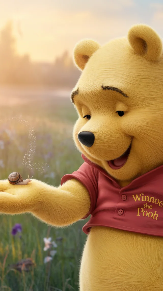 Winnie the Pooh Snail AI Art: Ideogram’s Best Version? - v2.0 - Image 3