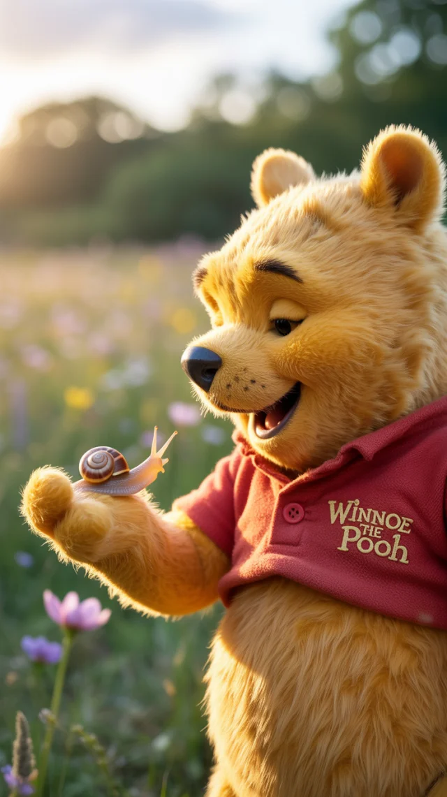 Winnie the Pooh Snail AI Art: Ideogram’s Best Version? - v3.0 - Image 3