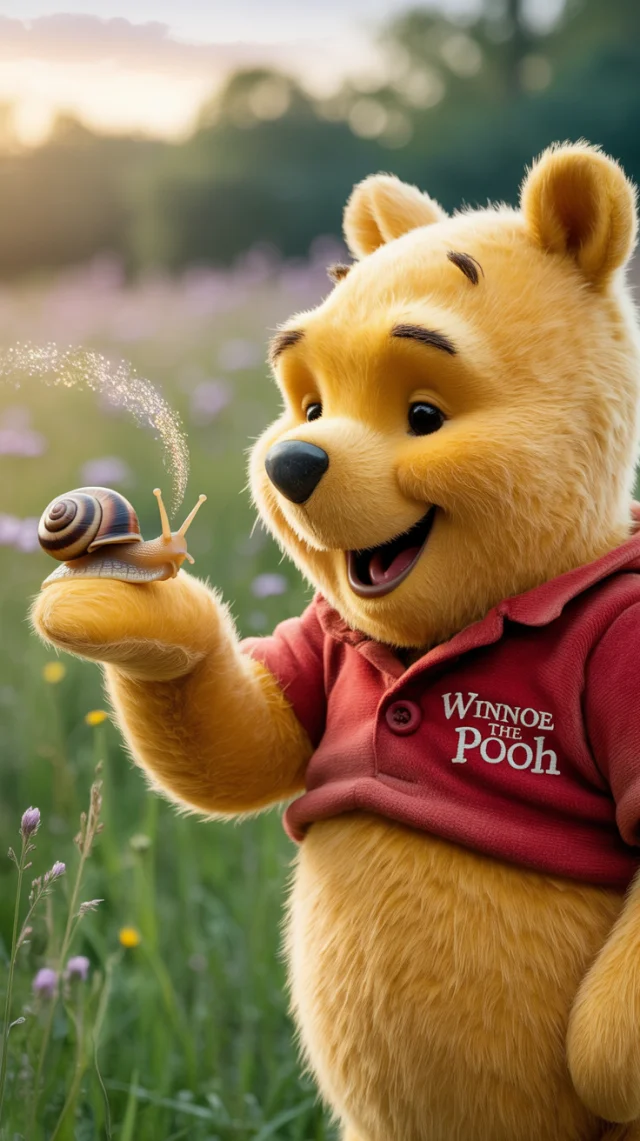 Winnie the Pooh Snail AI Art: Ideogram’s Best Version? - v3.0 - Image 2