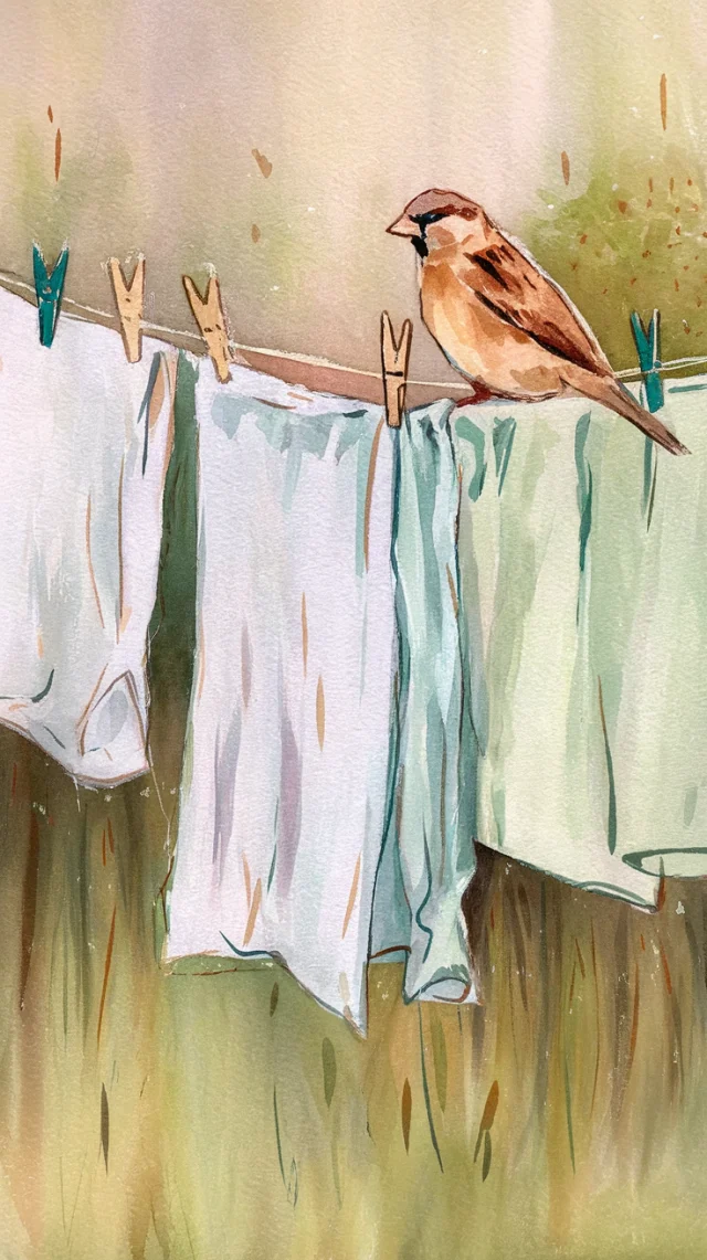 Sparrow Watercolor: Ideogram v2a, v2.0, v3.0 Art Compared - v2.0 - Image 4