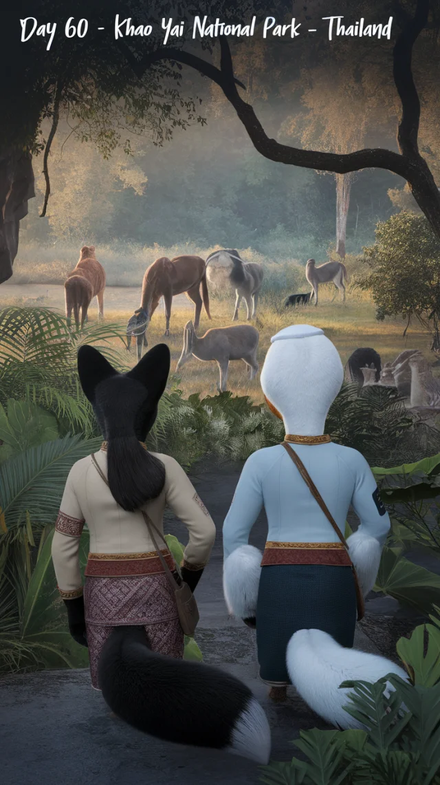 Ideogram: Anthropomorphic Thai Travel AI Art Test - v2.0 - Image 3