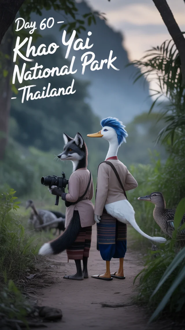 Ideogram: Anthropomorphic Thai Travel AI Art Test - v3.0 - Image 2