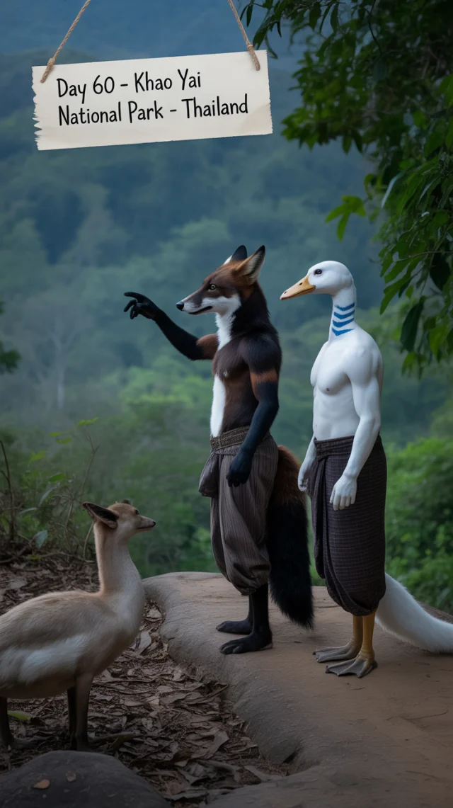 Ideogram: Anthropomorphic Thai Travel AI Art Test - v3.0 - Image 3