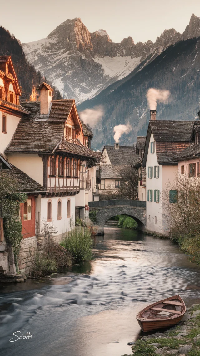Ideogram Alpine Village Photorealism: v2a, v2.0, v3.0 Compared - v2.0 - Image 2