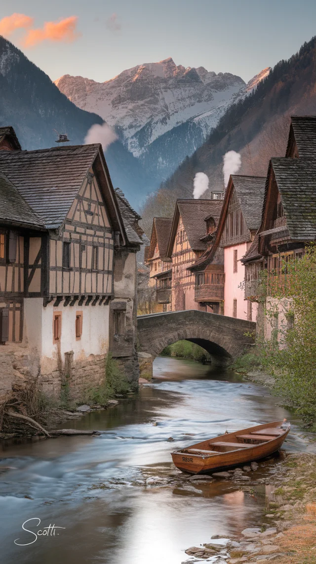 Ideogram Alpine Village Photorealism: v2a, v2.0, v3.0 Compared - v2.0 - Image 3