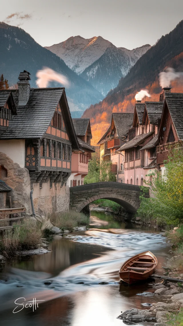 Ideogram Alpine Village Photorealism: v2a, v2.0, v3.0 Compared - v2.0 - Image 4