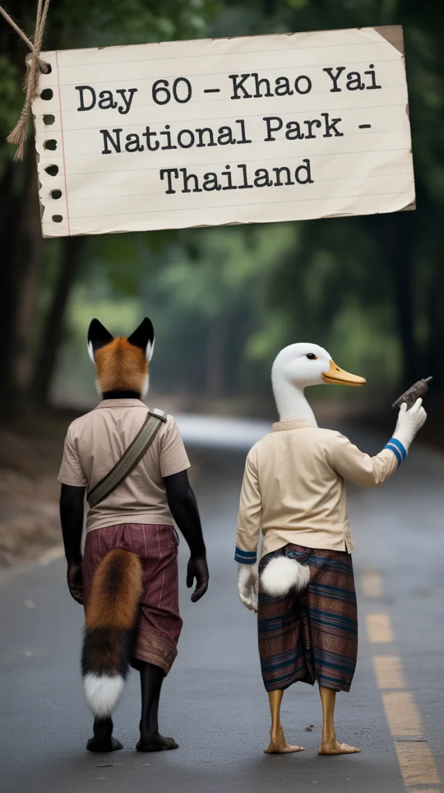 Ideogram: Anthropomorphic Travel Art Generation (v3 vs v2) - v3.0 - Image 3