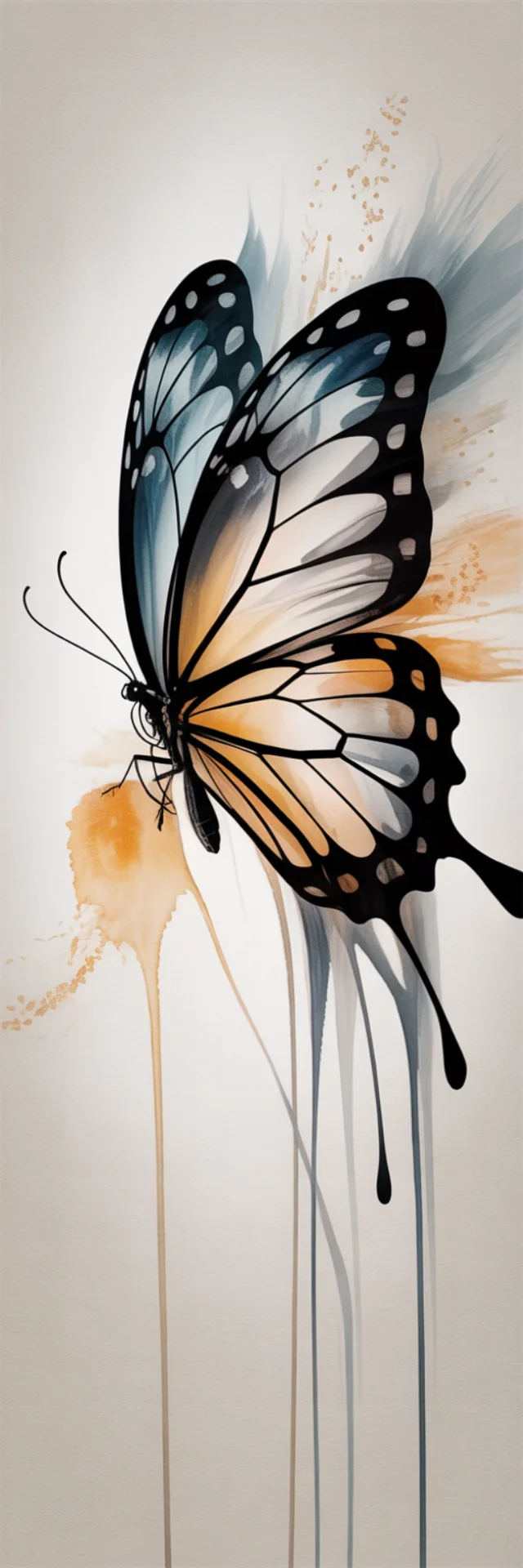 Ideogram: Ethereal Watercolor Butterfly Art Generations - v3.0 - Image 3