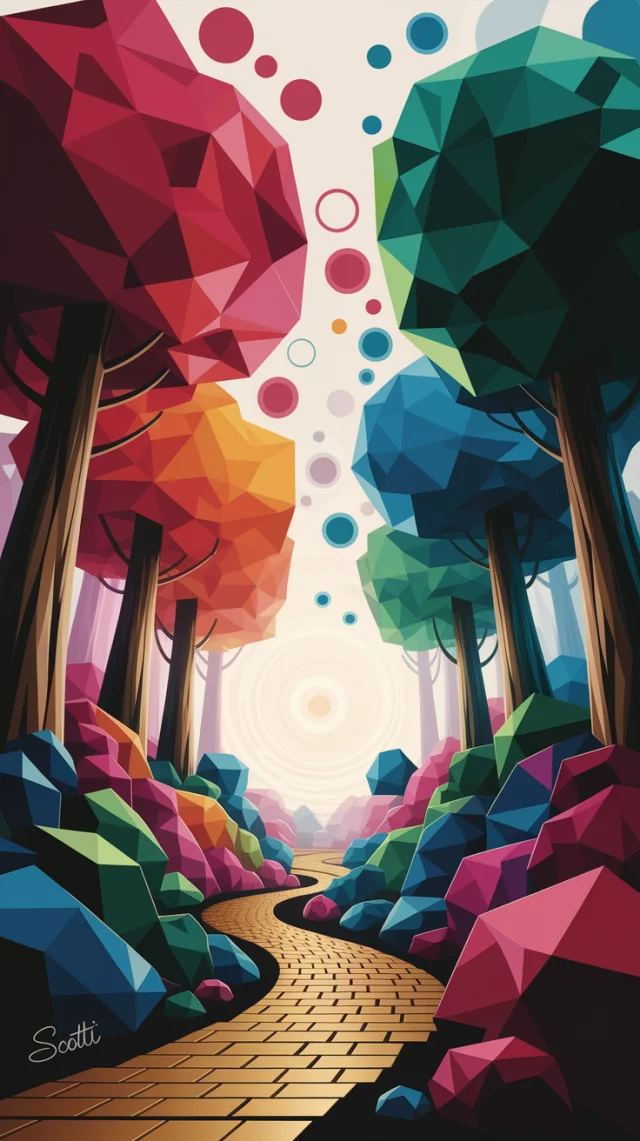 Kandinsky Forest Art: Ideogram AI Comparison - v2a - Image 2