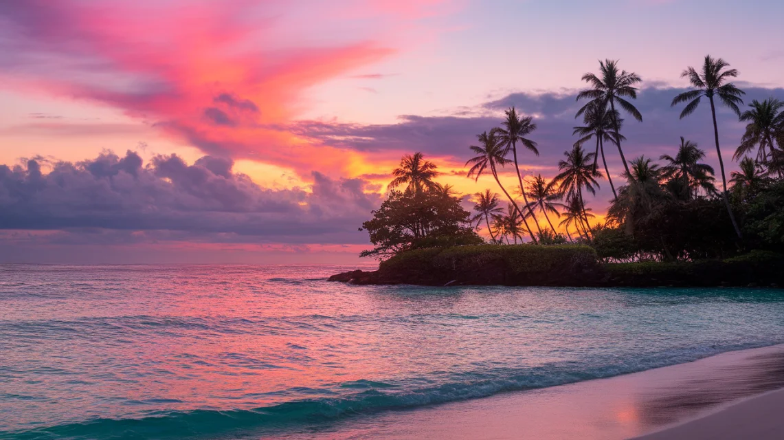 Ideogram Tropical Sunset Photography: v2a v2.0 v3.0 Compared - v2.0 - Image 2