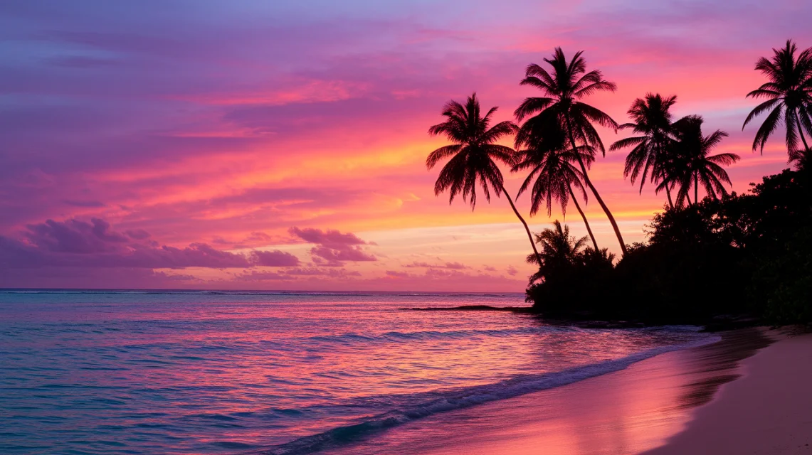 Ideogram Tropical Sunset Photography: v2a v2.0 v3.0 Compared - v2a - Image 4