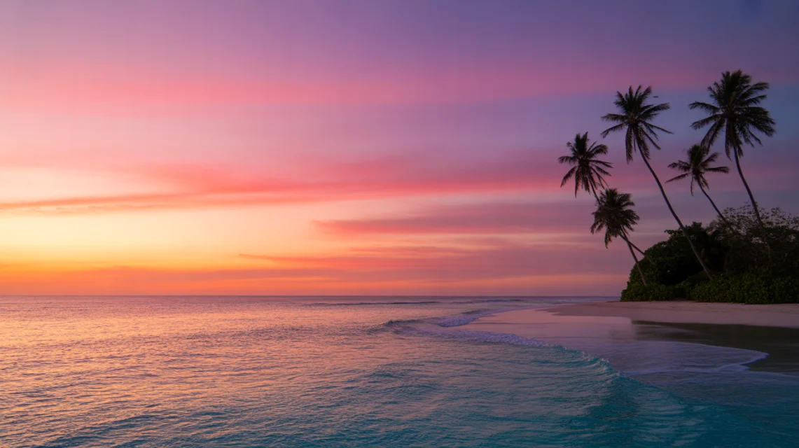 Ideogram Tropical Sunset Photography: v2a v2.0 v3.0 Compared - v3.0 - Image 1