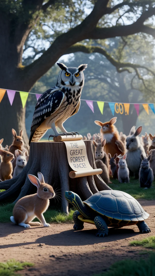 Great Forest Race AI Art: Ideogram v2a, v2.0, v3.0 Review - v2a - Image 3