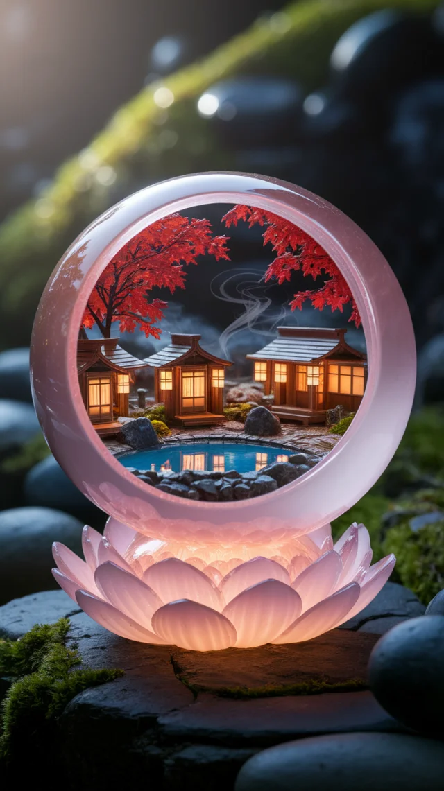 Ideogram: Japanese Onsen Diorama AI Art Showcase - v2a - Image 2