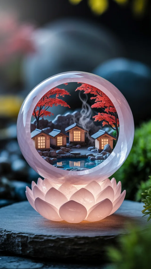 Ideogram: Japanese Onsen Diorama AI Art Showcase - v2a - Image 3