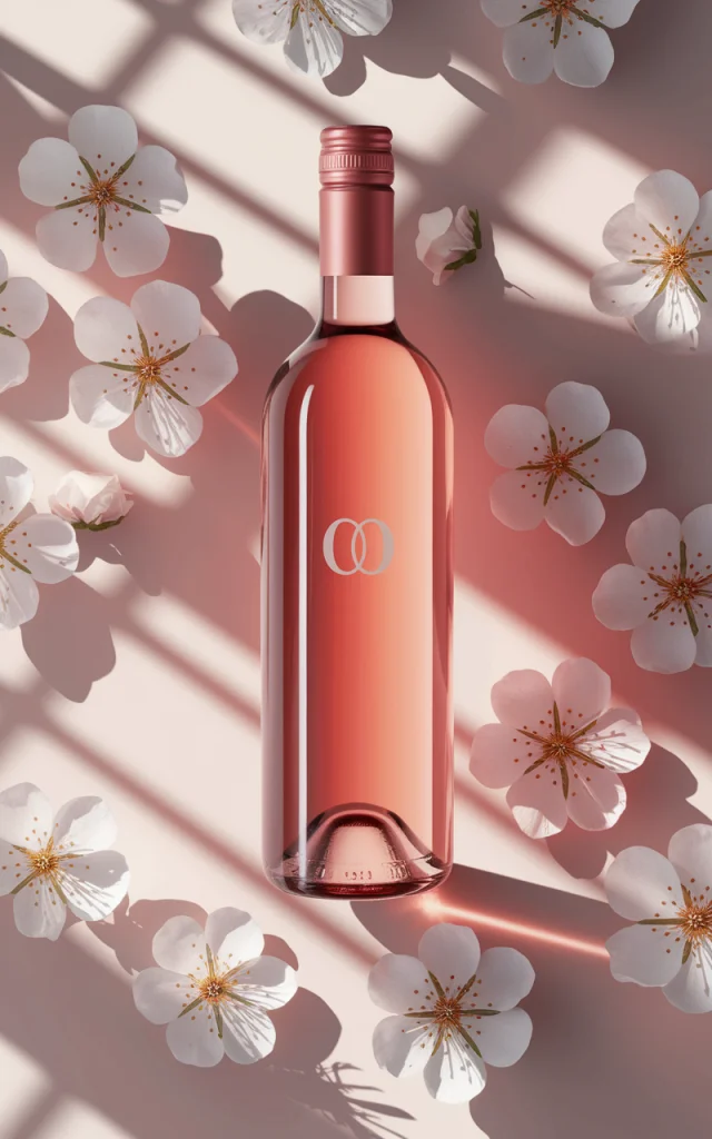 Ideogram Rose Wine Advertising: v2a, v2.0, v3.0 Compared - v2a - Image 2