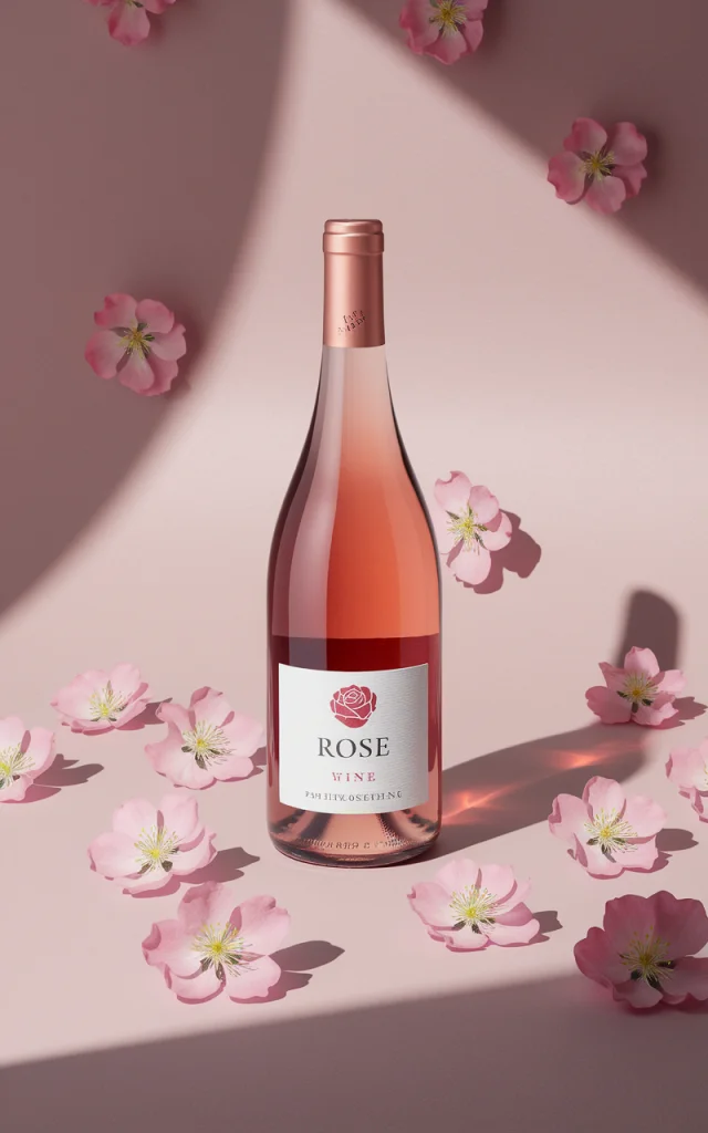 Ideogram Rose Wine Advertising: v2a, v2.0, v3.0 Compared - v2a - Image 3