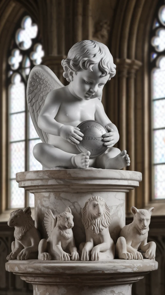 Shayana Angel Sculpture AI: Ideogram Version Showdown - v2a - Image 4