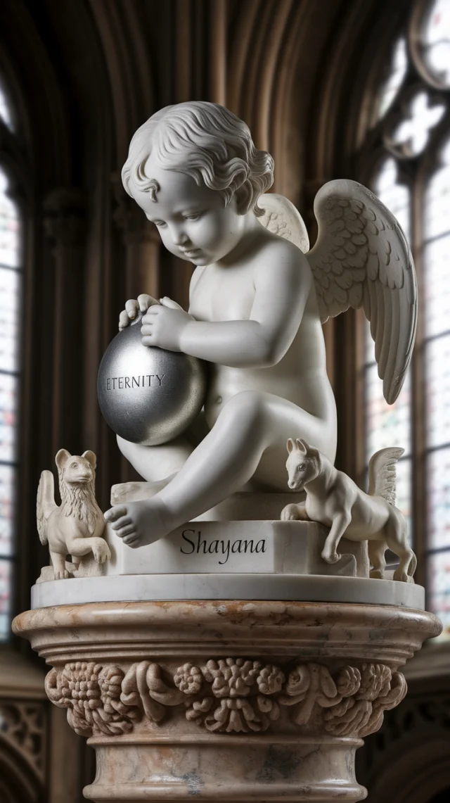 Shayana Angel Sculpture AI: Ideogram Version Showdown - v2a - Image 3