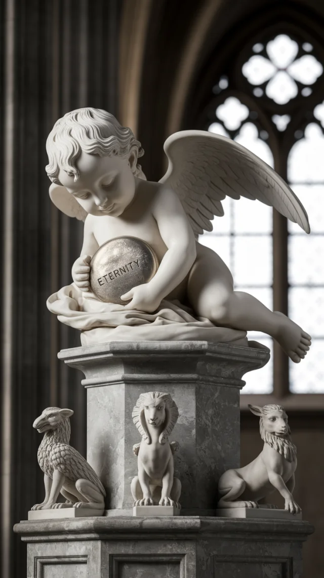 Shayana Angel Sculpture AI: Ideogram Version Showdown - v2a - Image 1