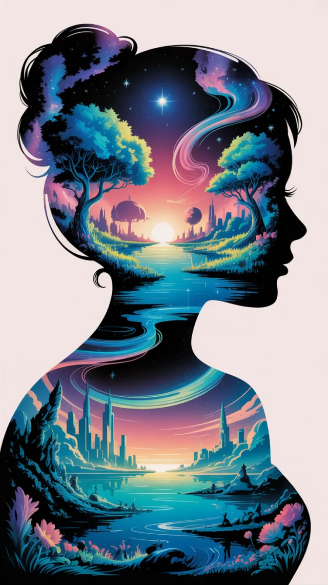 Surreal Double Exposure Art: Ideogram v2a, v2 & v3 Compared - v3.0 - Image 4