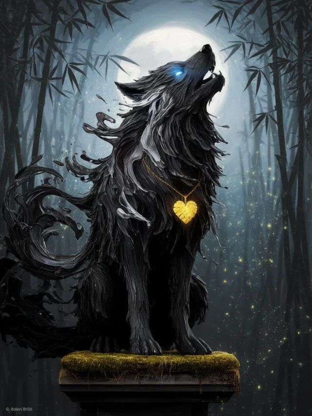 Ideogram: Best Mystical Wolf Oil Painting Generations - v2.0 - Image 3