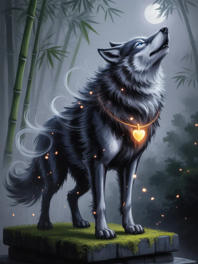 Ideogram: Best Mystical Wolf Oil Painting Generations - v3.0 - Image 3