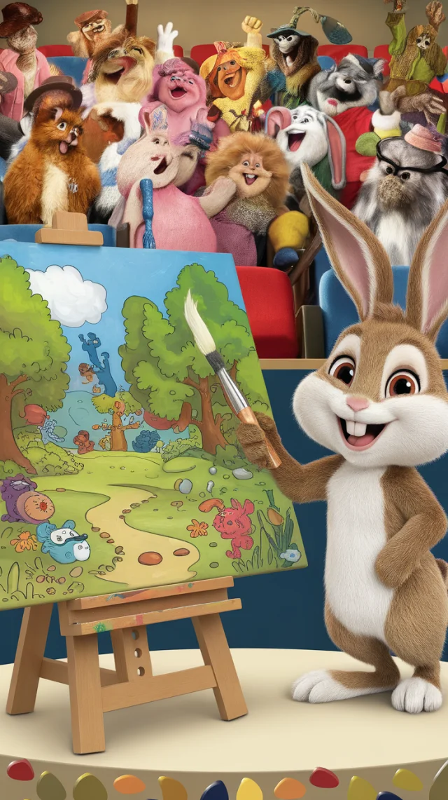 Ideogram: Bunny Artist AI Image Generation Compared - v2.0 - Image 1
