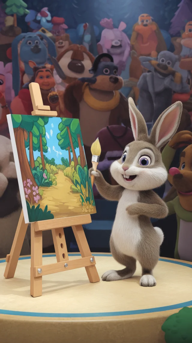 Ideogram: Bunny Artist AI Image Generation Compared - v2.0 - Image 4