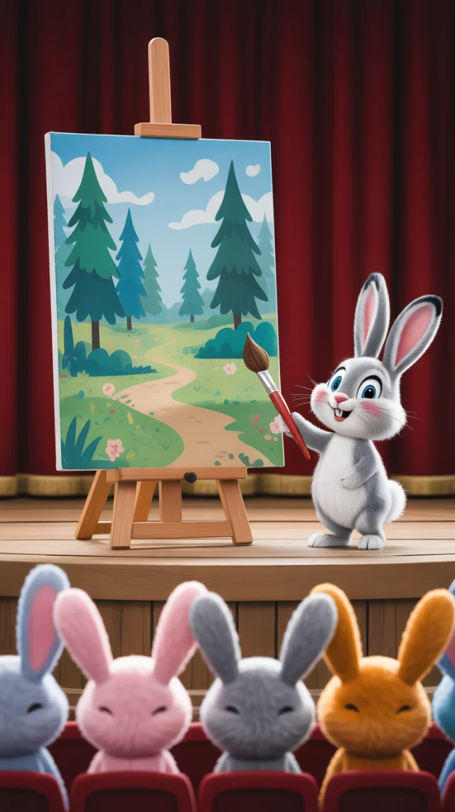 Ideogram: Bunny Artist AI Image Generation Compared - v3.0 - Image 1