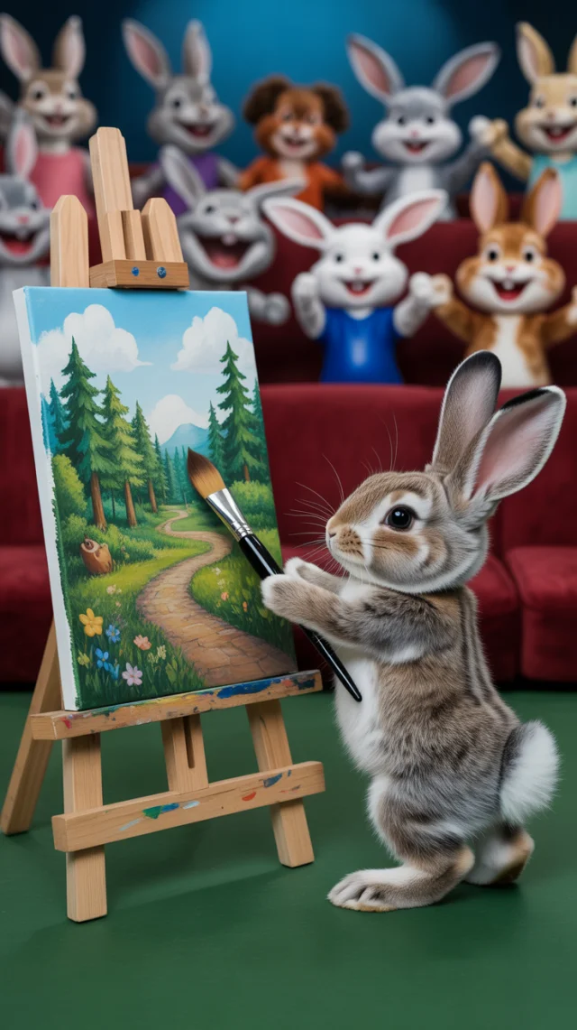 Ideogram: Bunny Artist AI Image Generation Compared - v3.0 - Image 4