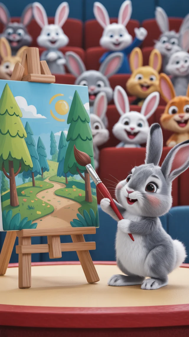 Ideogram: Bunny Artist AI Image Generation Compared - v3.0 - Image 2