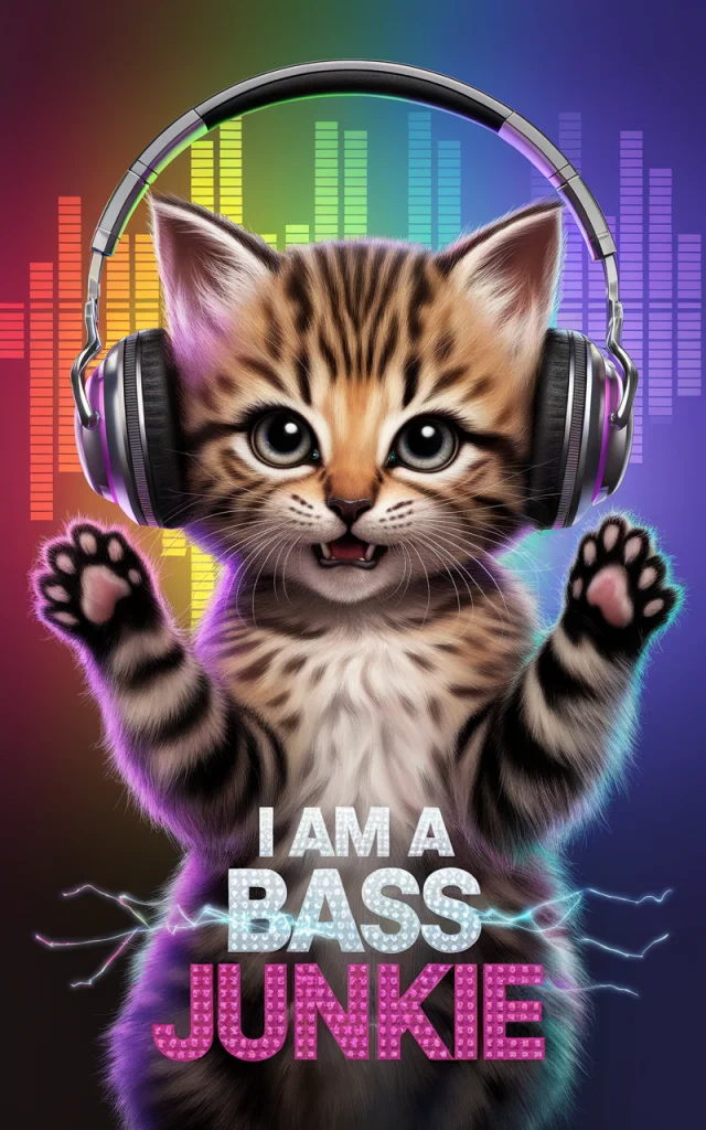 Neon DJ Kitten Artwork: Ideogram Versions Compared - v2.0 - Image 4