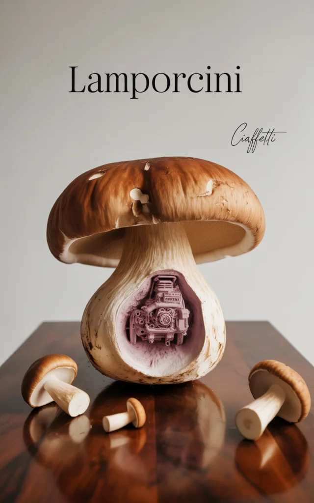 LamPorcini Mushroom Car Sculpture: Ideogram v3.0 Excels - v3.0 - Image 3