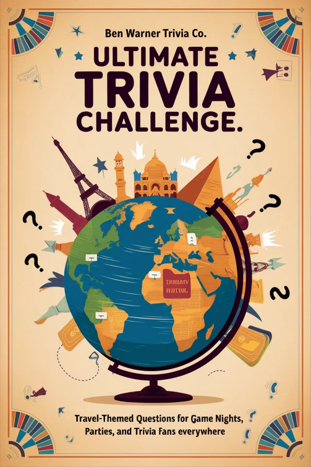 AI Travel Trivia Book Cover: Ideogram v2a, v2.0 & v3.0 Compared - v2.0 - Image 3