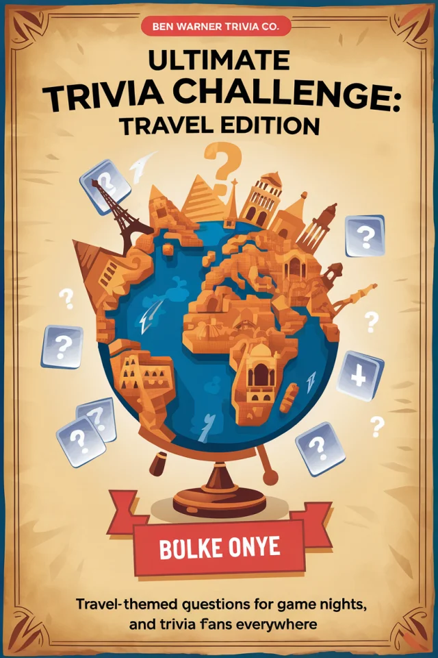 AI Travel Trivia Book Cover: Ideogram v2a, v2.0 & v3.0 Compared - v2.0 - Image 2