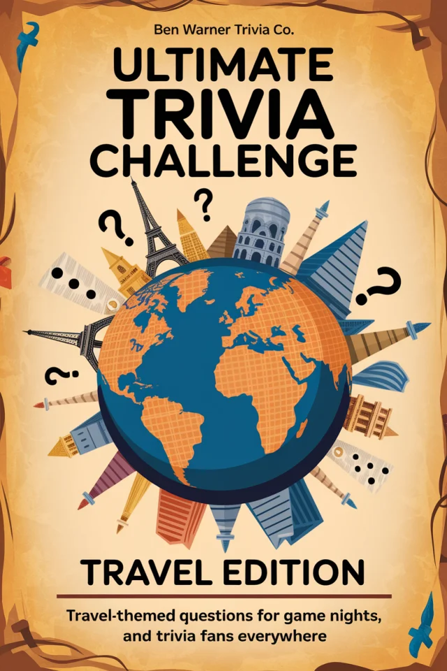 AI Travel Trivia Book Cover: Ideogram v2a, v2.0 & v3.0 Compared - v2a - Image 2
