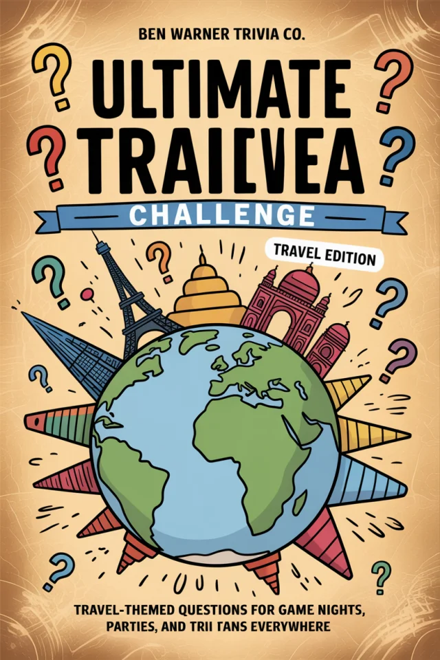 AI Travel Trivia Book Cover: Ideogram v2a, v2.0 & v3.0 Compared - v3.0 - Image 4