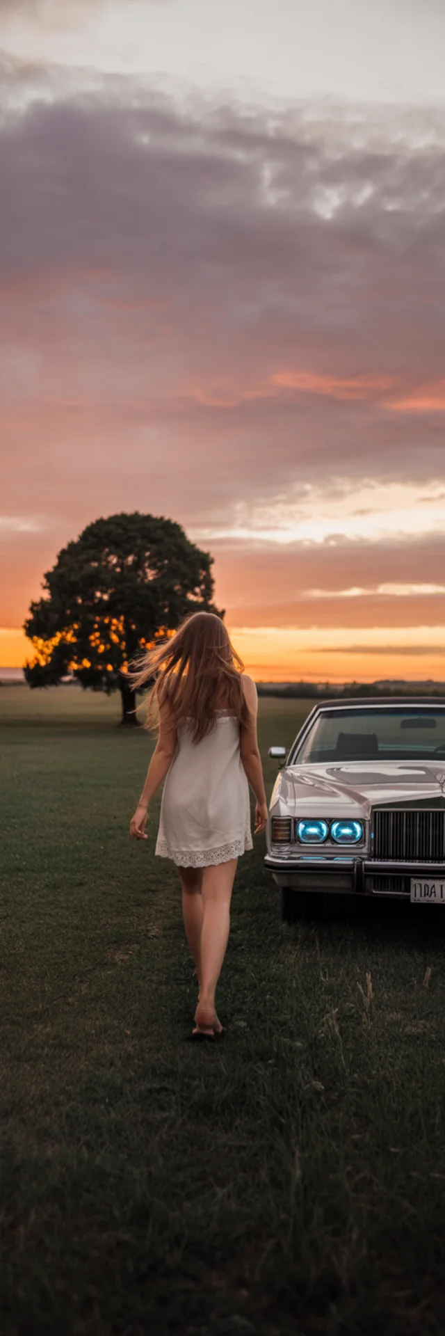 Vintage Car Sunset AI: Ideogram v2a, v2.0, v3.0 Compared - v3.0 - Image 4