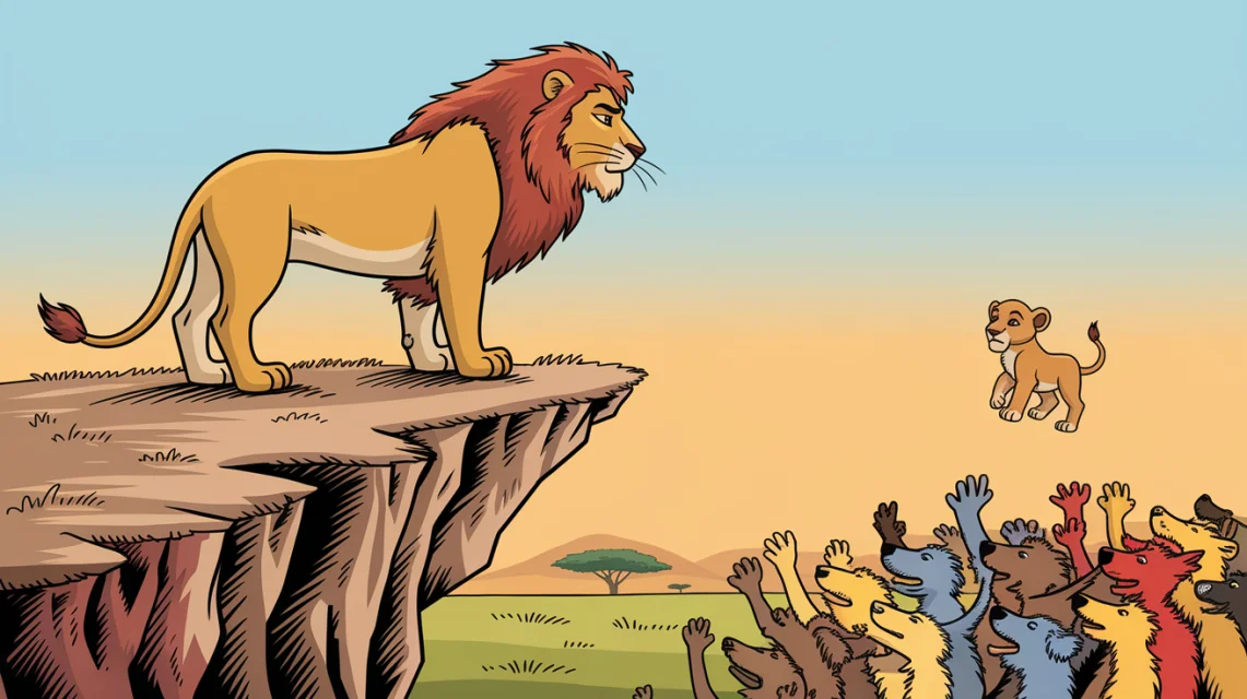 Lion’s Resentment: Ideogram AI Art Version Showdown - v2a - Image 2