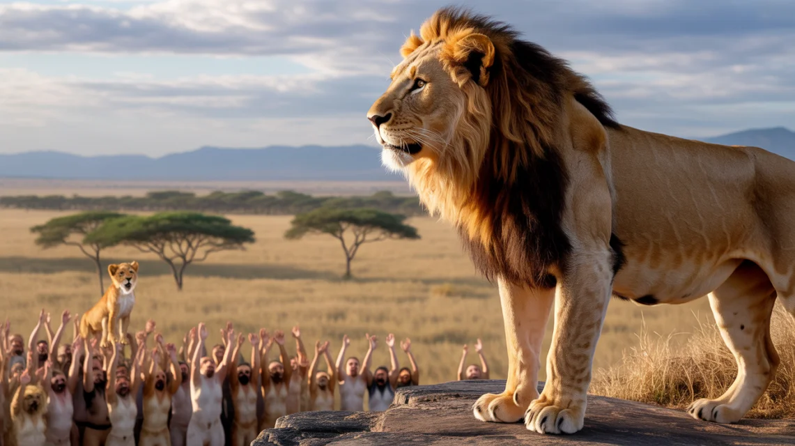 Lion’s Resentment: Ideogram AI Art Version Showdown - v3.0 - Image 2
