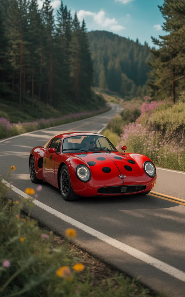 Ladybird Sports Car Concept: Ideogram v2a, v2 & v3 Review - v3.0 - Image 2