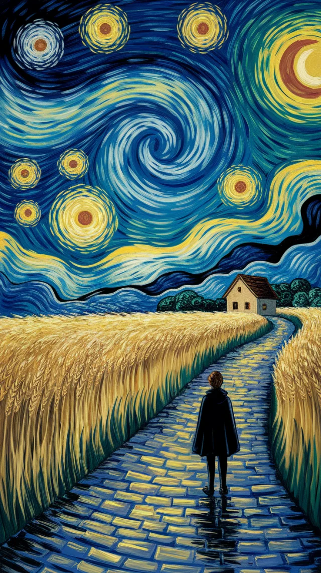 Van Gogh Style AI Art Generation: Ideogram Version Test - v2a - Image 1