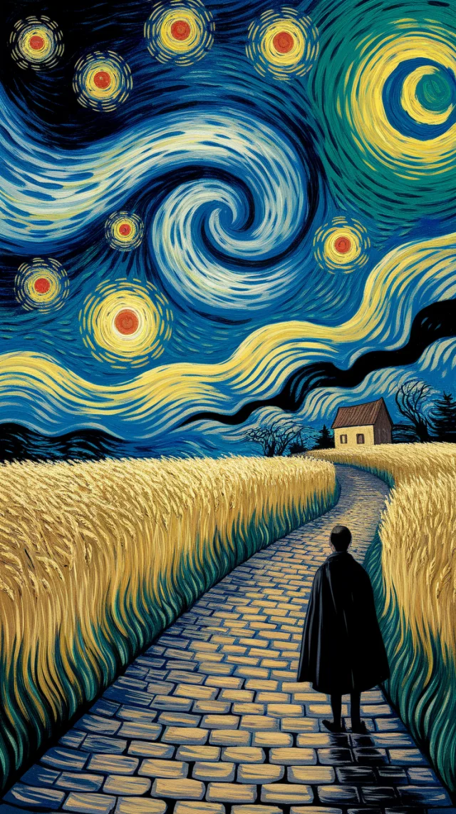 Van Gogh Style AI Art Generation: Ideogram Version Test - v2a - Image 2