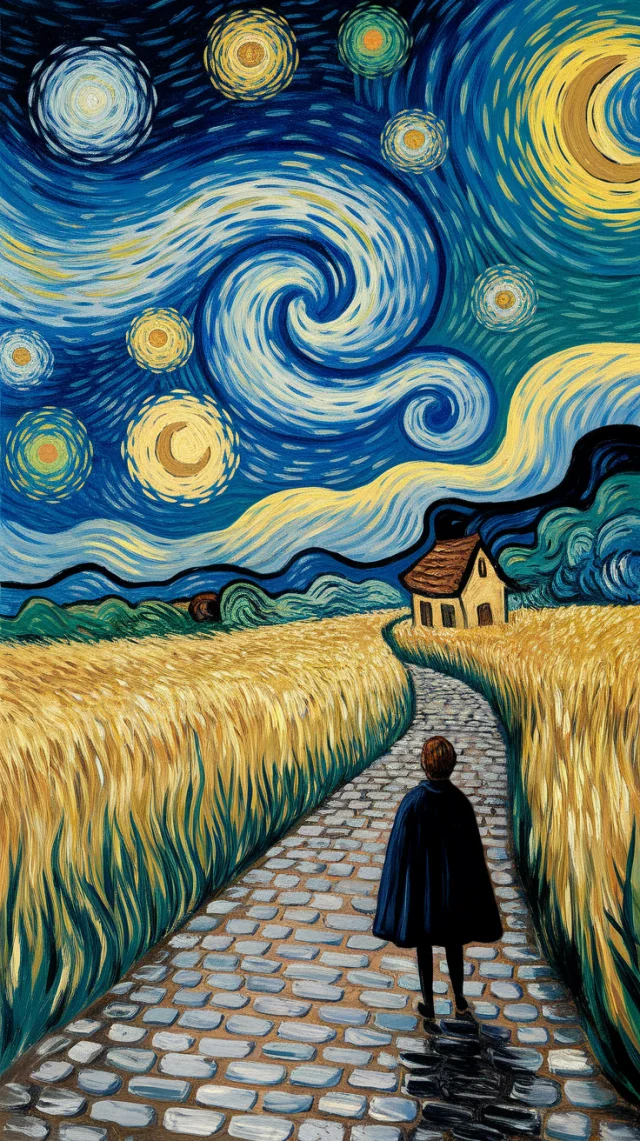 Van Gogh Style AI Art Generation: Ideogram Version Test - v2a - Image 4