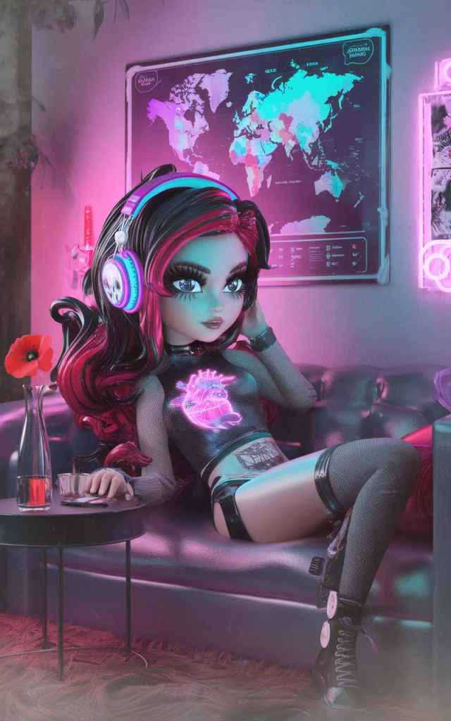 Cyberpunk Anime 3D Art Ideogram: v2a, v2.0 & v3.0 Review - v2.0 - Image 2