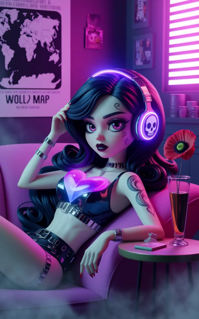 Cyberpunk Anime 3D Art Ideogram: v2a, v2.0 & v3.0 Review - v2a - Image 3