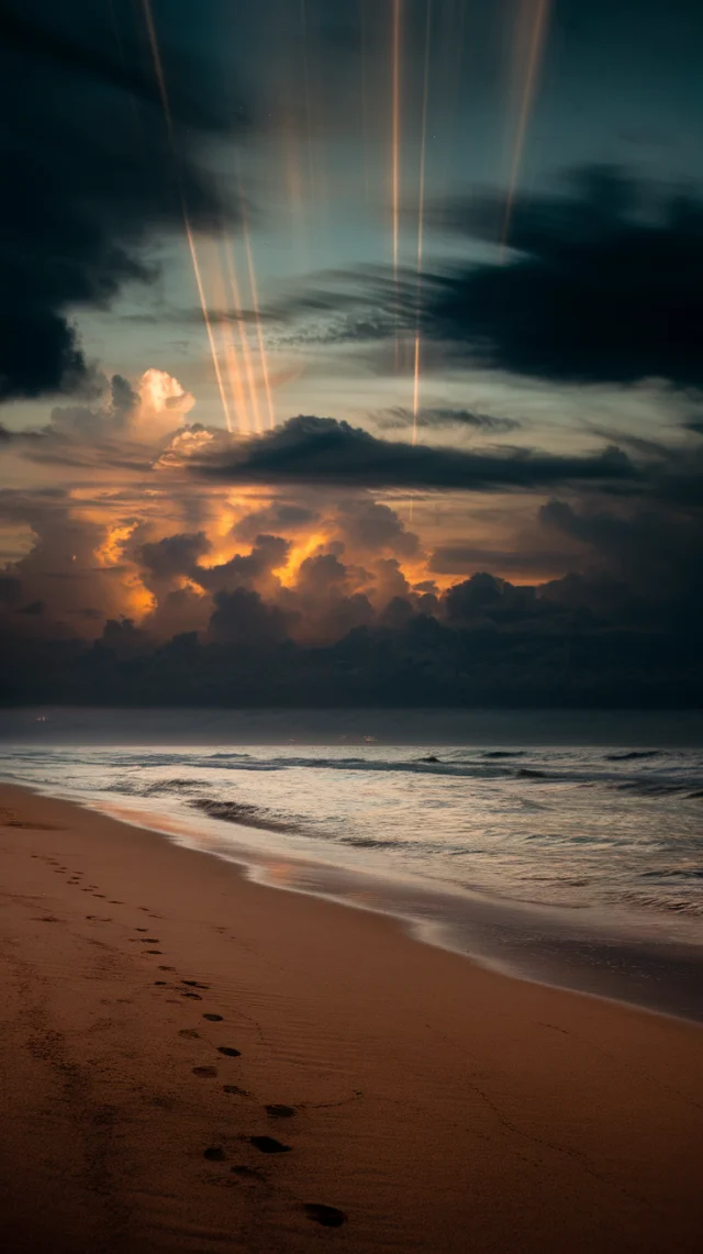 Ethereal Beach Nightscapes: Ideogram v2a, v2 & v3 Compared - v2.0 - Image 4